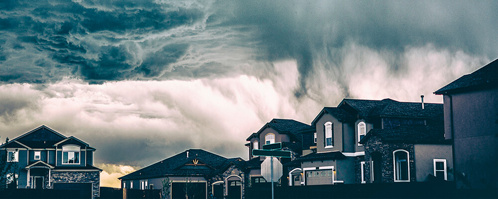 House and Garage Door